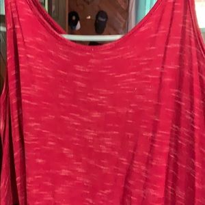 Boutique top with cutout shoulders